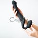 Додаткове фото Безремінний страпон з вібрацією Strap-On-Me Vibrating Bendable Strap-On M чорний 15,6 см