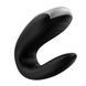 Додаткове фото Вібратор для пар Satisfyer Double Fun чорний 9 см