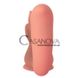 Дополнительное фото Вакуумный клиторальный вибростимулятор KisToy Miss UU оранжевый 10,5 см