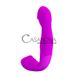 Дополнительное фото Безремневой страпон Lybaile Pretty Love Angelo фиолетовый 18,7 см