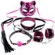 Додаткове фото Набір для бондажу Kinky Kitty Kit чорно-рожевий