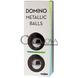 Додаткове фото Вагінальні кульки з металу Domino Metallic Balls чорні