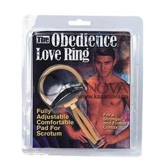 Основное фото Эрекционное лассо The Obedience Love Ring телесное