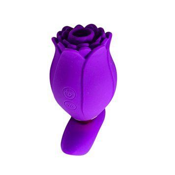 Основне фото Стимулятор для клітора у вигляді троянди Sexy Desires Rose 3 фіолетовий 10,5 см