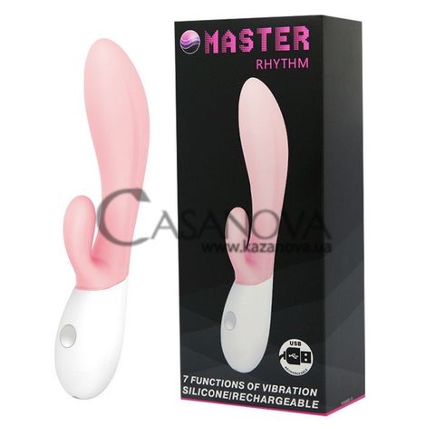 Основне фото Rabbit-вібратор Master Rhythm рожевий 19,5 см