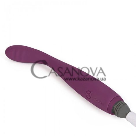 Основное фото Вибратор для точки G Svakom Cici Flexible Head Vibrator фиолетовый 18,2 см