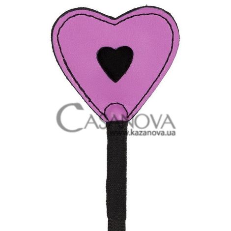 Основное фото Стек-сердце Bad Kitty Crop 2490331 чёрно-фиолетовый 45 см