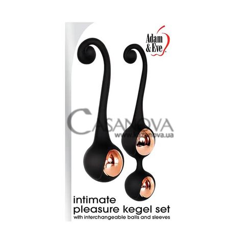 Основне фото Набір вагінальних кульок Intimate Pleasure Kegel Set чорний