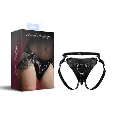 Основное фото Трусики для страпона Feral Feelings Strap-on Harness чёрные