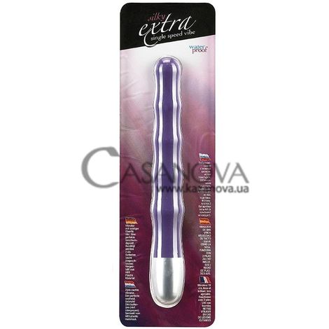 Основное фото Вибратор Silky Extra Single Speed Vibe фиолетовый 16 см