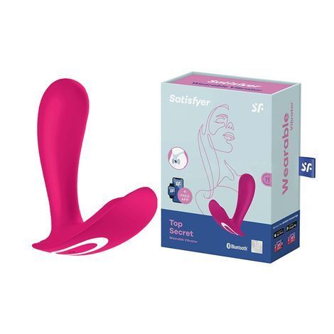Основне фото Вібратор в трусики Satisfyer Top Secret рожевий 10 см