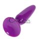 Дополнительное фото Анальная пробка Butt Plug фиолетовая 12,5 см