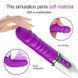 Додаткове фото Двосторонній вібратор Boss of Toys Stimulator Clitoris USB Magnetic Charging 7 Frequency фуксія з білим 24,5 см