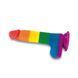 Дополнительное фото Фаллоимитатор реалистичный на присоске Lovetoy Prider Dildo 7,5" разноцветный 19,5 см