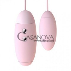 Основное фото Виброяйцо с вакуумным стимулятором KisToy Miss VV розовое