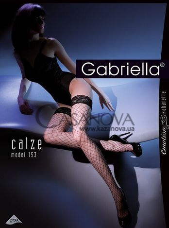 Основне фото Панчохи Gabriella Calze Kabarette 153 чорні