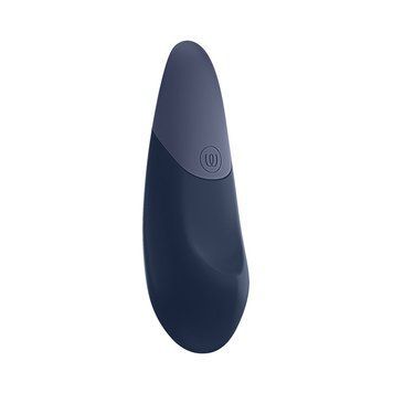 Основное фото Бесшумный вибратор для клитора Womanizer Vibe синий 14,2 см