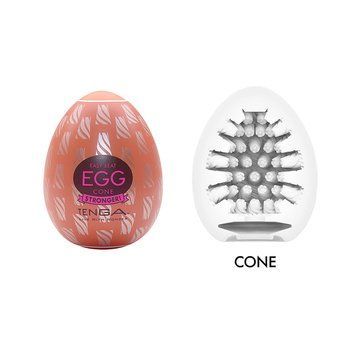 Основное фото Мастурбатор-яйцо Tenga Egg Cone белый
