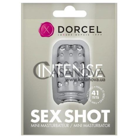 Основное фото Мини-мастурбатор Dorcel Sex Shot Intense прозрачный