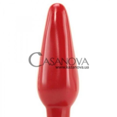 Основное фото Анальная пробка Classic Butt Plug Smooth Medium красная 13,8 см
