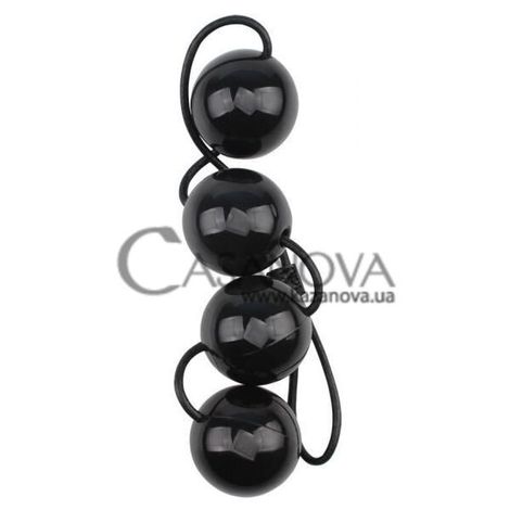 Основне фото Анальні кульки Chisa Rubicon Large чорні