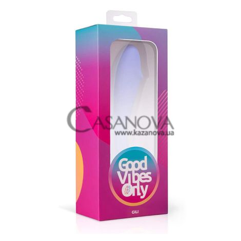 Основное фото Вибратор для точки G Good Vibes Only Gili фиолетовый 22 см
