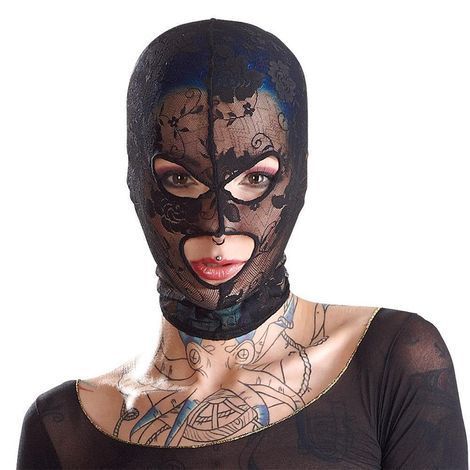 Основное фото Маска для головы Bad Kitty Naughty Toys Hood чёрная