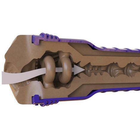 Основне фото Мастурбатор-анус Fleshlight Boost Blast Dark коричневий