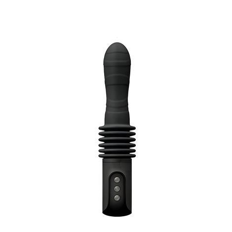 Основное фото Пульсатор с вибрацией NS Novelties Inya Deep Stroker чёрный 24,5 см