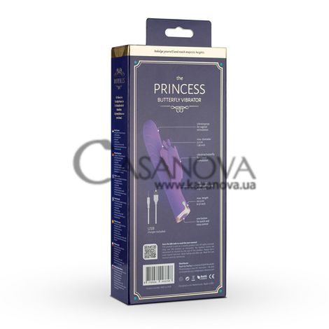 Основное фото Rabbit-вибратор EasyToys Royals Princess Butterfly фиолетовый 23 с