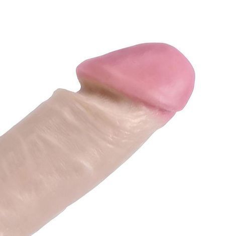 Основное фото Реалистичный фаллоимитатор на присоске XISE Wolf King Lifelike Rubber Dildo телесный 22 см