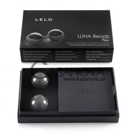 Основне фото Кульки Lelo Luna Beads Noir чорні