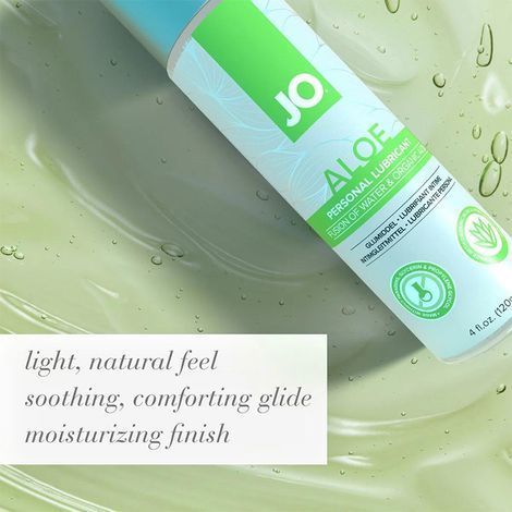 Основное фото Увлажняющий лубрикант JO Aloe 240 мл