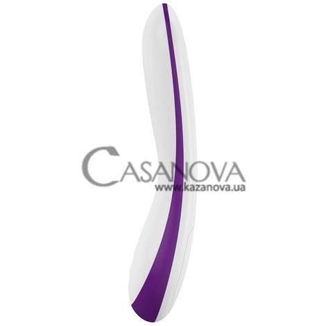 Основное фото Вибратор OVO F3 бело-фиолетовый 22,5 см