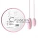 Дополнительное фото Виброяйцо с вакуумным стимулятором KisToy Miss VV розовое