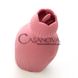 Додаткове фото Двосторонній вібратор з вакуумом Sweet Em 89707 рожевий 9,5 см