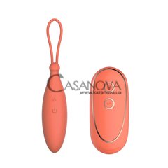 Основное фото Виброяйцо с дистанционным управлением Dream Toys Charismatic Celia оранжевое 10,3 см