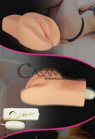Основное фото Искусственная вагина с вибрацией Vibrating Cyberskin Pet Pussy 6452LVTOY064 телесная