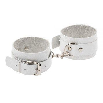 Основне фото Наручники Leather Standart Hand Cuffs білі