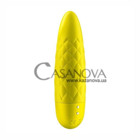 Основное фото Вибропуля Satisfyer Ultra Power Bullet 5 жёлтая 10 см