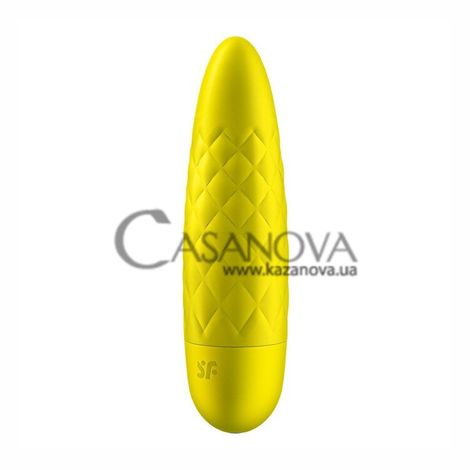 Основное фото Вибропуля Satisfyer Ultra Power Bullet 5 жёлтая 10 см