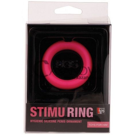 Основное фото Эрекционное кольцо Stimu Ring розовое 4,2 см
