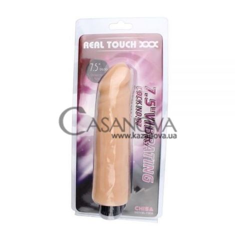 Основне фото Реалістичний вібратор Real Touch XXX 7,5 Vibrating Cock No 07 тілесний 18,5 см