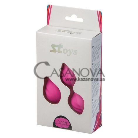 Основне фото Набір вагінальних кульок SToys LoveBall рожеві