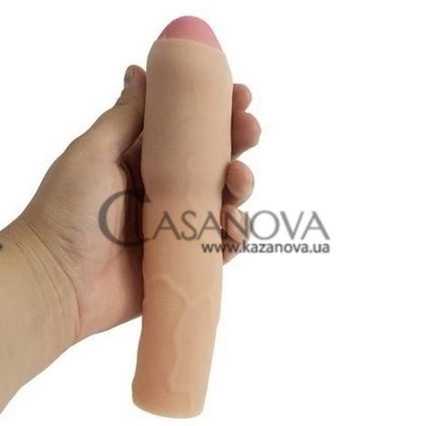 Основне фото Подовжувальна насадка Xtra Thick Uncut Penis Extension тілесна 19,7 см