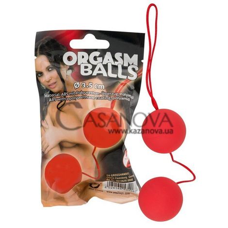 Основне фото Вагінальні кульки Orgasm Balls червоні