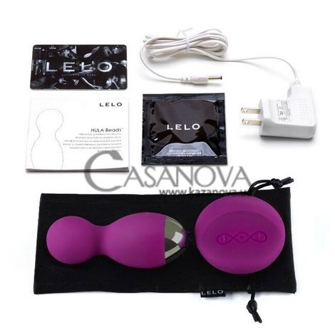 Основне фото Вагінальні кульки Lelo Hula Beads пурпурні