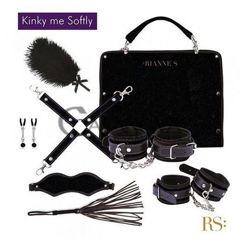 Основное фото БДСМ-набор Rianne S Kinky Me Softly чёрный