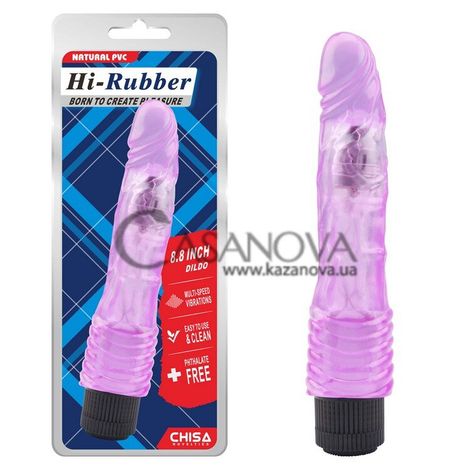 Основне фото Вібратор Hi-Rubber Born To Create Pleasure 8.8 Inch фіолетовий 21,7 см