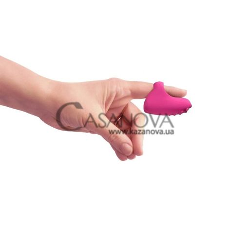 Основное фото Клиторальный вибратор-насадка Dorcel Magic Finger розовый 5 см